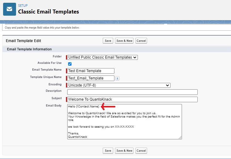 Creation of text email template 7 1628579722 74185027