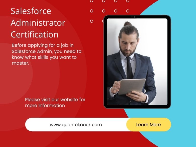 Salesforce administrator certification